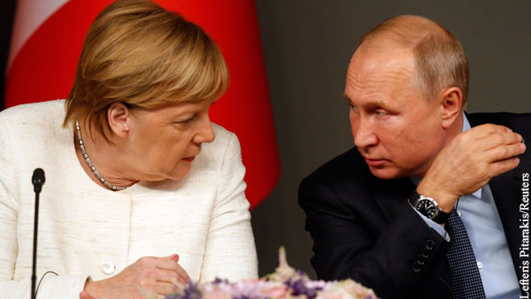Путин и Меркель обсудили Минские соглашения