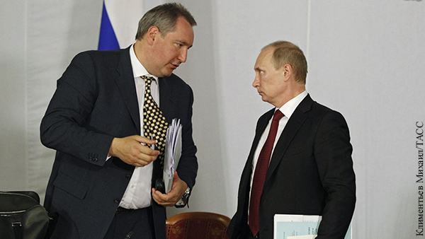 Рогозин отреагировал на слова Путина о воровстве на Восточном