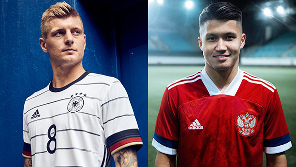 Блогеров возмутило объяснение Adidas по поводу перевернутого флага России на форме футболистов