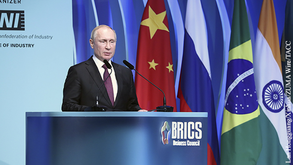 Путин призвал страны БРИКС брать на себя лидирующую роль в ООН