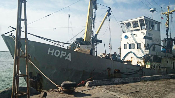 Россия не стала требовать судно «Норд» взамен украинских кораблей