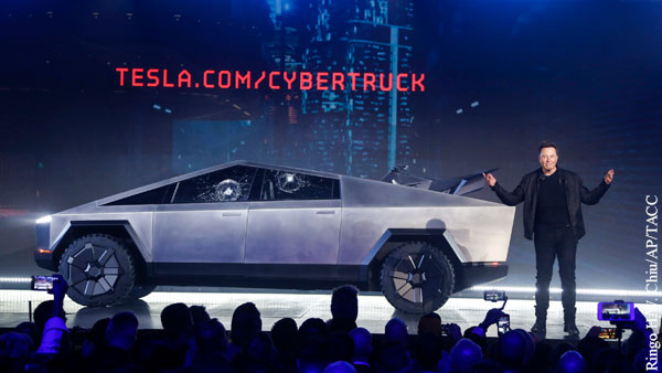 Tesla представила пикап Cybertruck