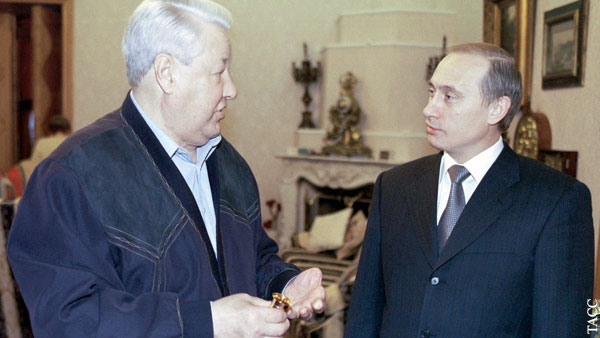 Юмашев рассказал, почему Ельцин выбрал Путина преемником