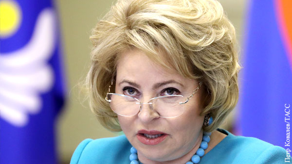 Матвиенко заявила о необходимости усилить борьбу с домашним насилием