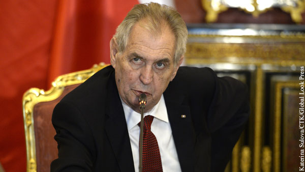Президент Чехии высказал отношение к «власовцам»