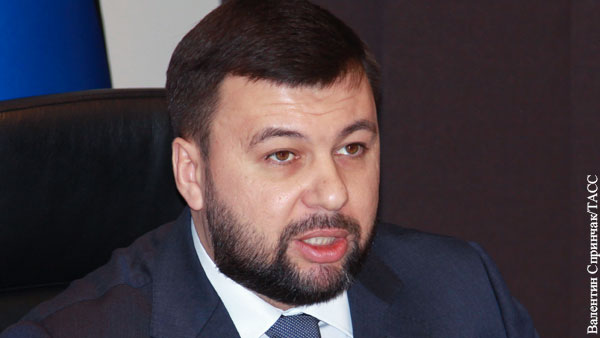 Глава ДНР попросил «не искать тайных смыслов» в принятии закона о госгранице
