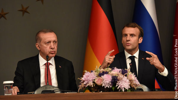 Франция отреагировала на хамство Эрдогана