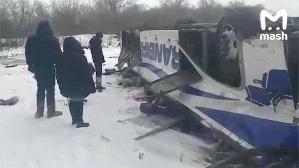 В ДТП с туристическим автобусом под Читой погибли десять человек