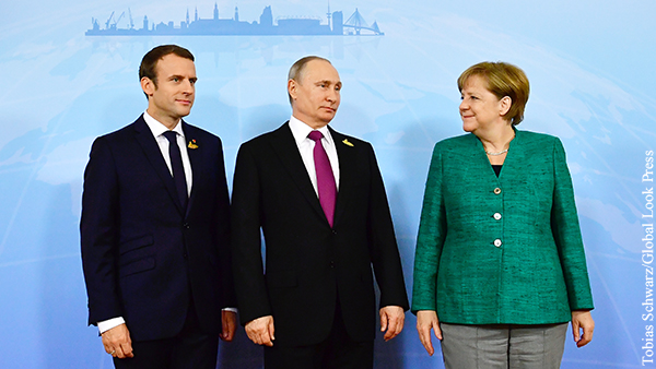 Кремль анонсировал встречи Путина с Зеленским, Макроном и Меркель