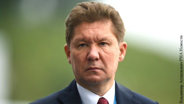 Глава Газпрома рассказал о переговорах с Украиной по транзиту газа