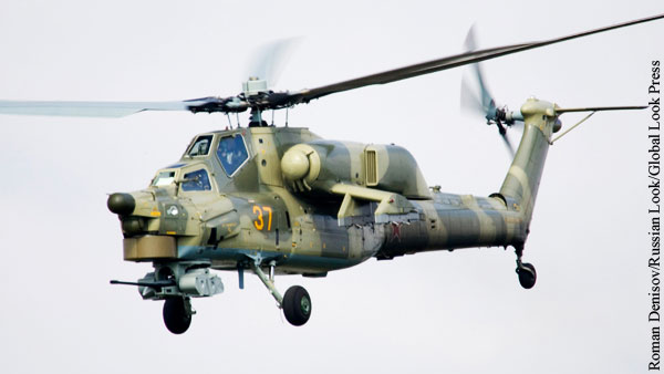 Ударный вертолет Ми-28 разбился на Кубани