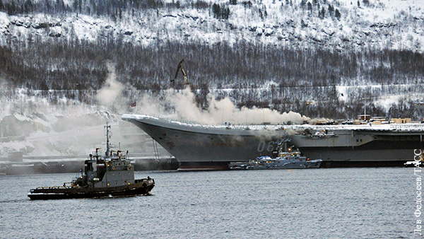Источник назвал разгильдяйство наиболее вероятной причиной пожара на «Адмирале Кузнецове»