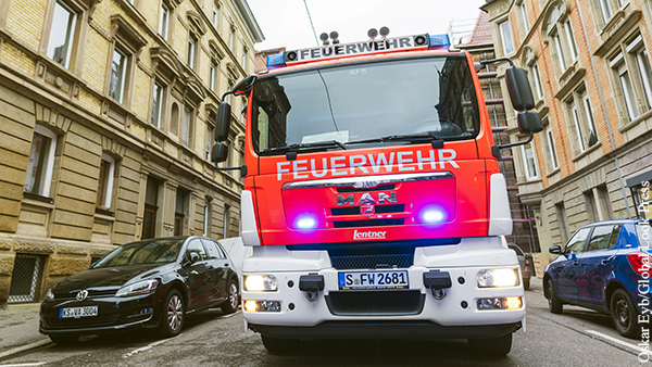 Взрыв произошел в жилом доме в Германии, много пострадавших