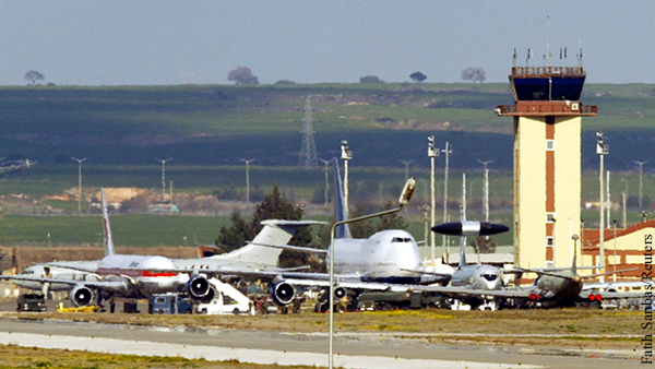 Пентагон признал право Турции закрыть для США авиабазу Инджирлик