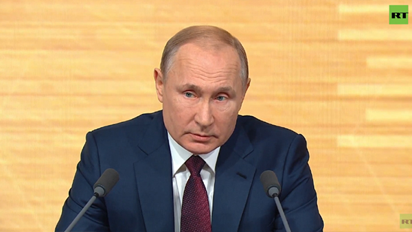 Путин сделал исключение для выкрикнувшего вопрос без очереди журналиста