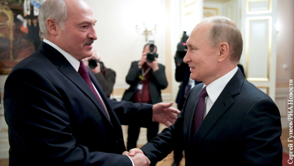 Лукашенко назвал достижением, что Россия и Белоруссия не разбежались «как там, с Украиной»