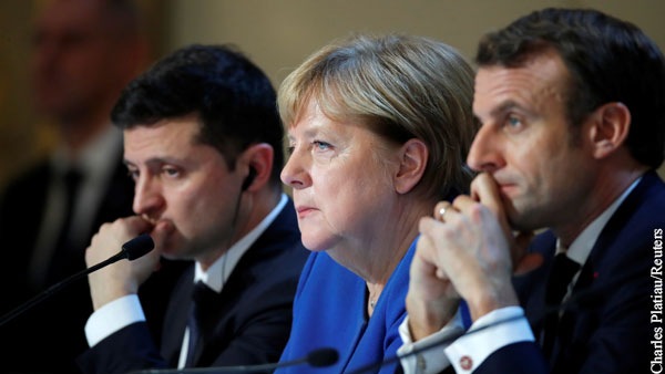Лавров рассказал о реакции Меркель и Макрона на попытку Киева «вскрыть» Минские соглашения