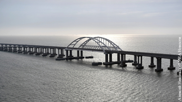 ЕС раскритиковал открытие железнодорожной части Крымского моста