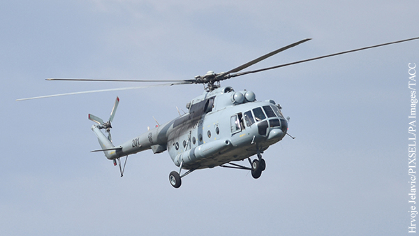 Вертолет Ми-8 совершил жесткую посадку в Ненецком АО