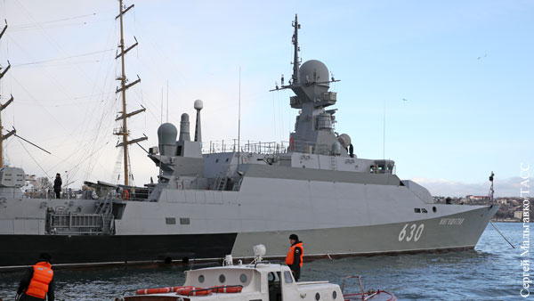 В состав Черноморского флота приняли оснащенный «Калибрами» корабль