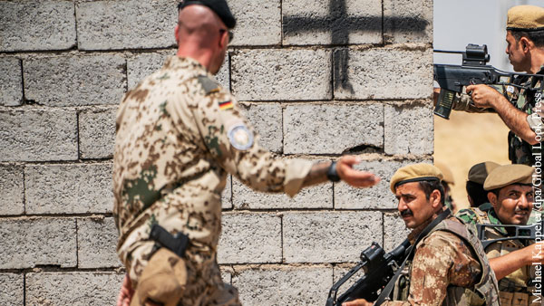 Возглавляемая США коалиция приостановила обучение войск Ирака