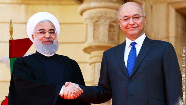 Президент Ирака испугался войны с Ираном