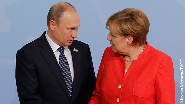 В Кремле началась встреча Путина и Меркель