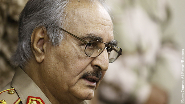 Хафтар объяснил отказ подписать соглашение о прекращении огня в Ливии