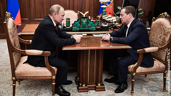 Путин предложит Медведеву новую должность
