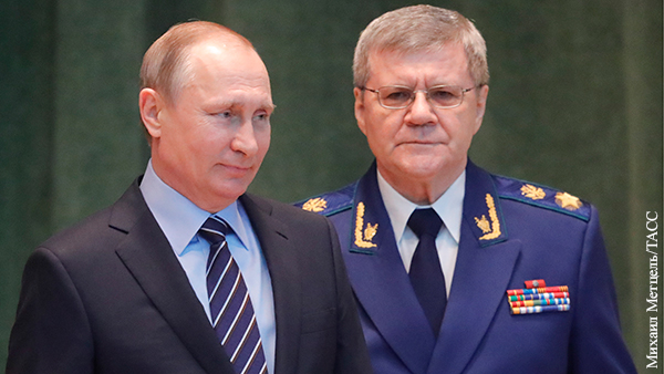 Путин предложил замену генпрокурору Чайке