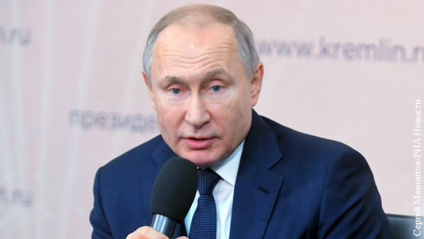 Путин потребовал не затягивать реализацию послания
