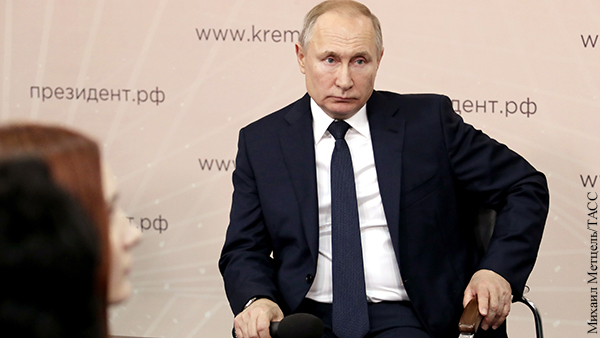 Путин ответил на вопрос о смене формы правления в России