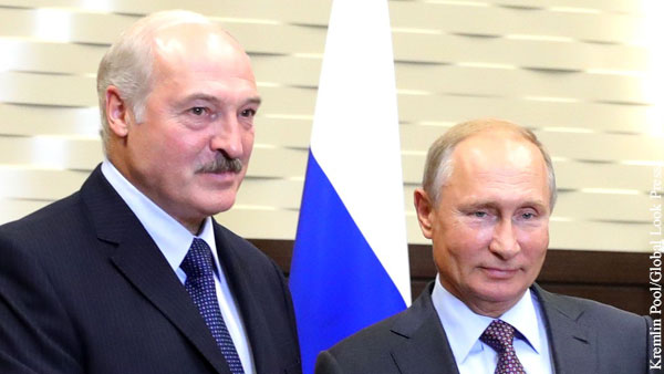 Лукашенко назвал темы для переговоров с Путиным