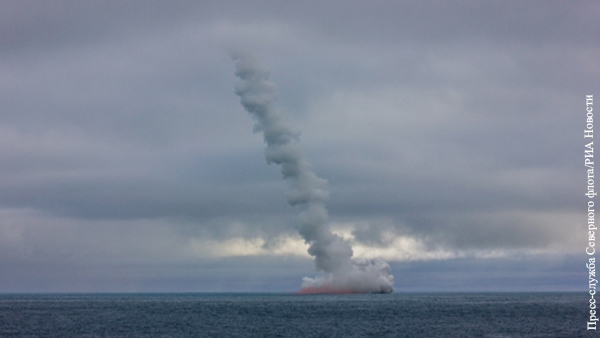 Ракеты для новейших атомных подлодок испытали в Арктике