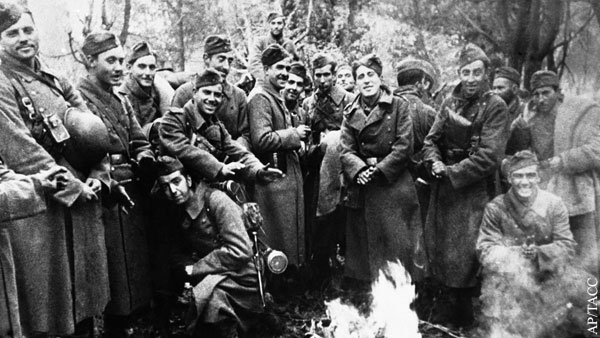 В Испании похвалились помощью «Голубой дивизии» немцам при блокаде Ленинграда