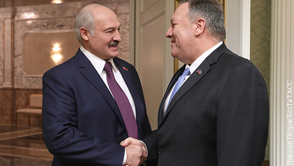 Вашингтон решил не ставить Минску условием сотрудничество с Россией
