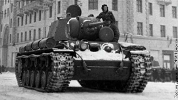 В США назвали советские танки КВ «катастрофой»