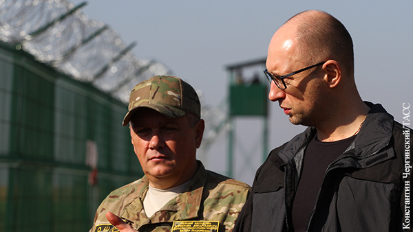 На Украине начали рассмотрение дела о растрате средств на «Стену» Яценюка
