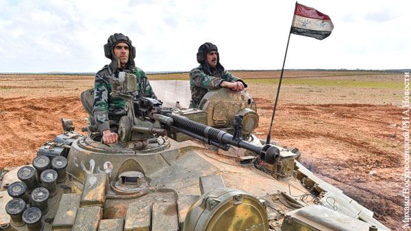 Сирийская армия вошла в город Саракиб
