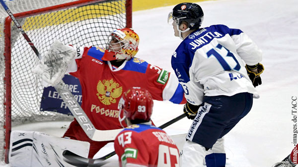 Сборная России по хоккею всухую разгромлена финнами