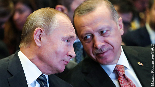 Путин и Эрдоган обсудили обострение ситуации в Сирии
