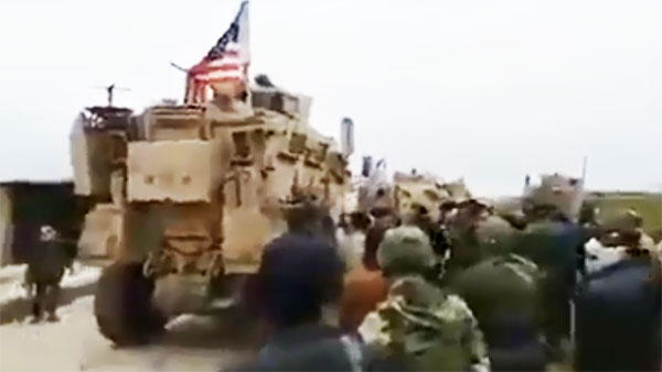 Расстрел мирных сирийцев американцами удалось остановить российским военным
