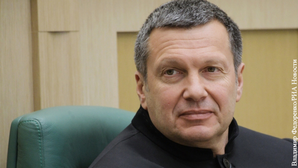Соловьев оценил планы Зеленского провести «выборы» в Крыму