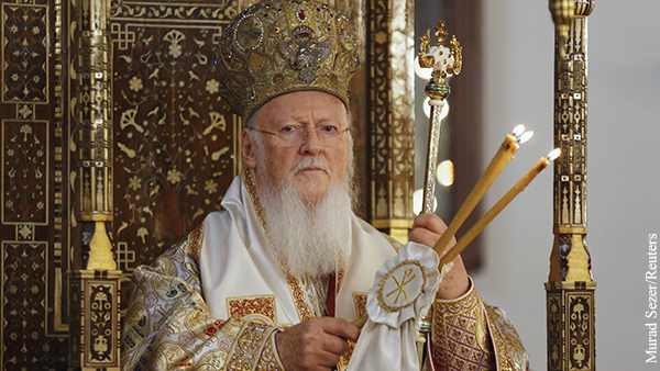 Эксперт: Варфоломей потерял власть над православным миром из-за Украины