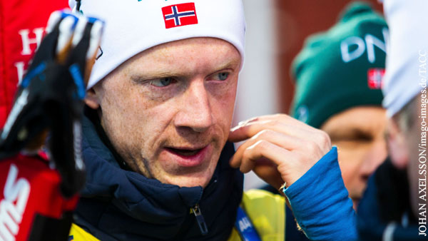 Норвежский биатлонист извинился за критику Логинова