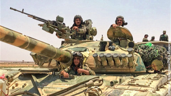 Сирийская армия начала движение к городу под контролем «Джебхат ан-Нусры»