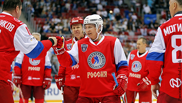 Кремль рассказал об особенностях хоккейных матчей с Путиным
