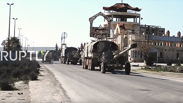 Сирийская армия перебросила тяжелые гаубицы «Мста-Б» к линии фронта