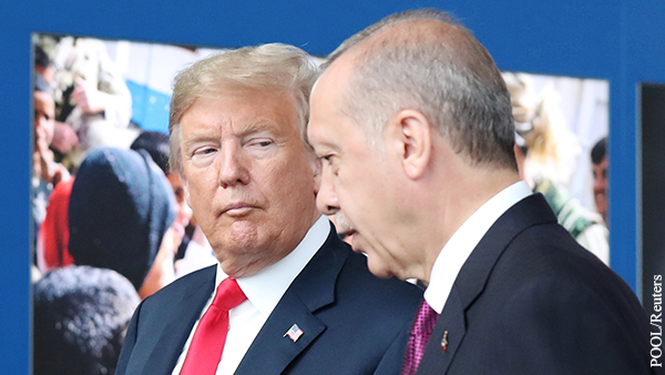 Эрдоган попросил Трампа поддержать Турцию боеприпасами