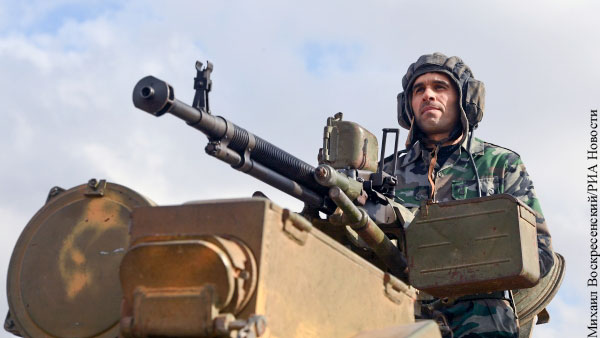 Сирийская армия продвинулась вперед в Идлибе